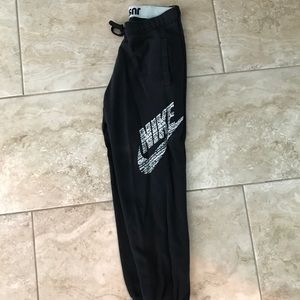 Banded Black Nike Sweats